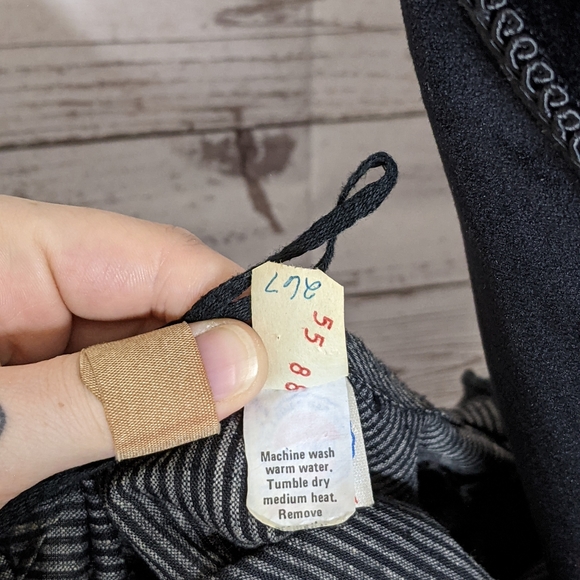 union made 1980s striped jumpsuit - Picture 9 of 11